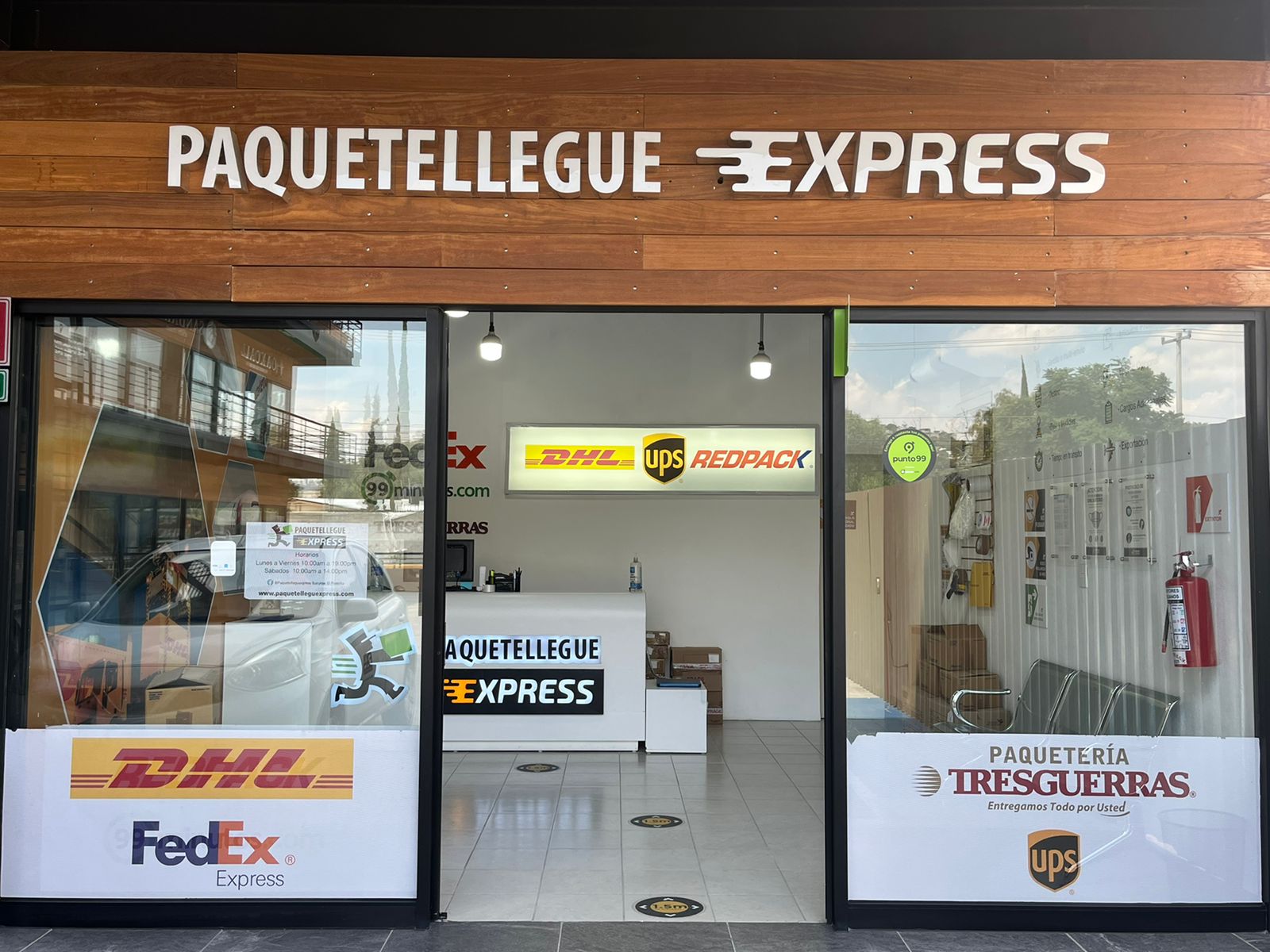 Instalaciones y modelo de negocio de PAQUETELLEGUE EXPRESS