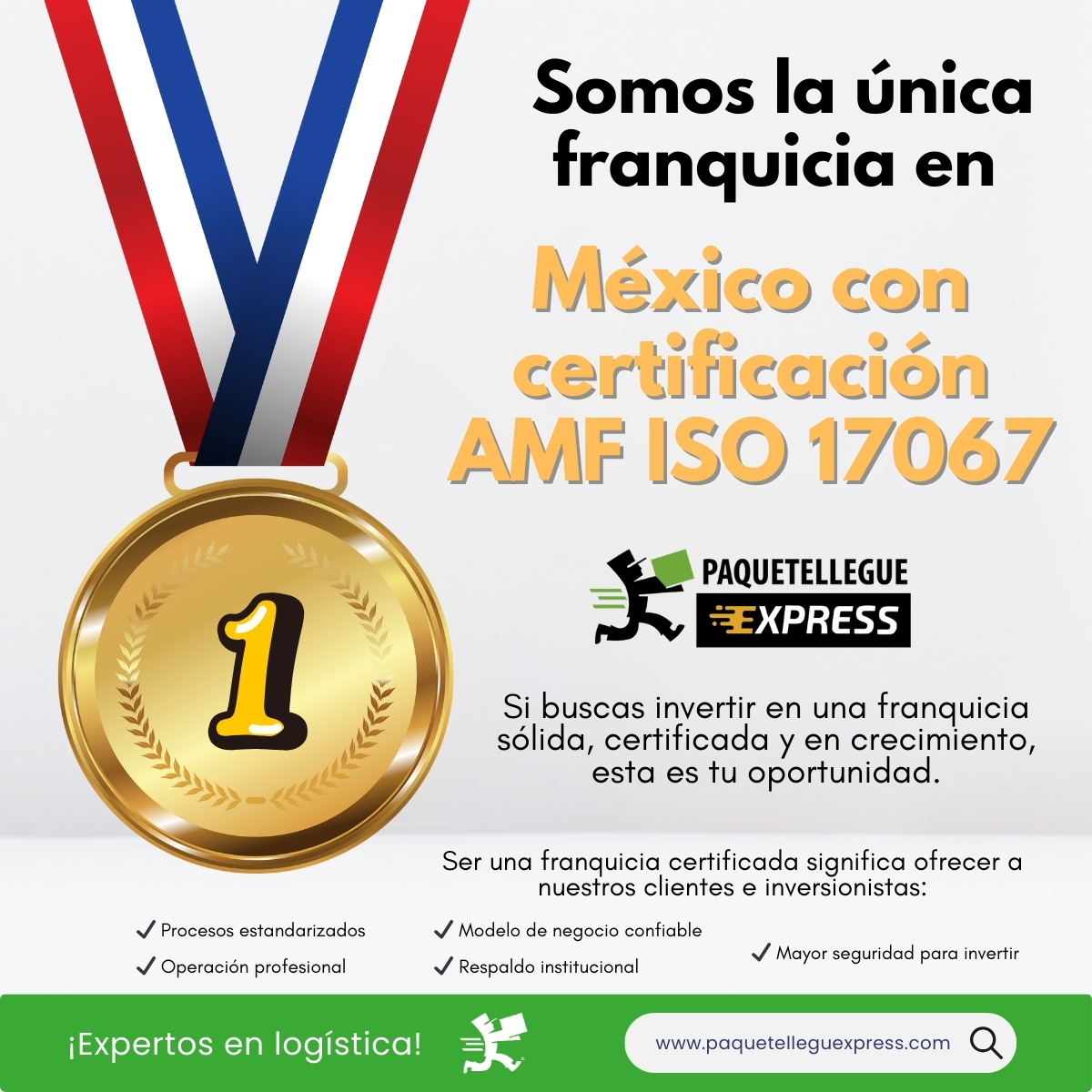 Instalaciones y modelo de negocio de PAQUETELLEGUE EXPRESS