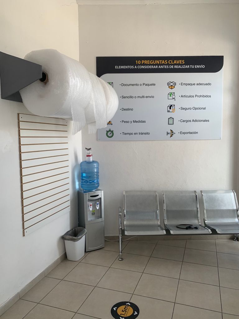 Instalaciones y modelo de negocio de PAQUETELLEGUE EXPRESS